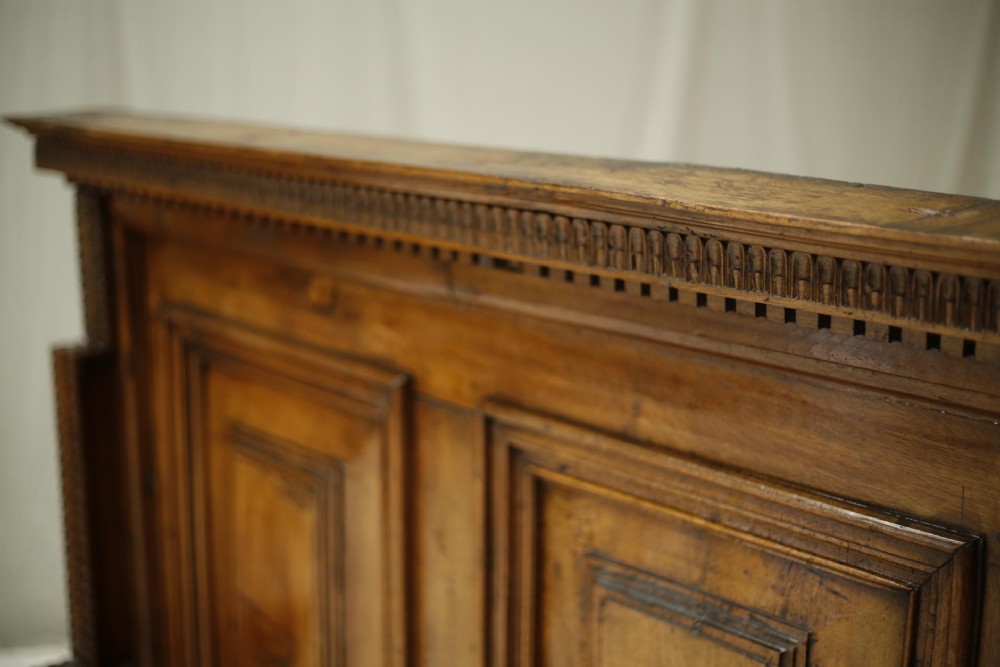 19th century Italian panelled hall bench View X
