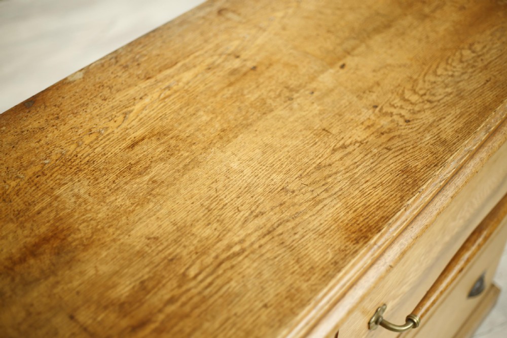 c.1920 set of Large oak Haberdashery drawers View VII