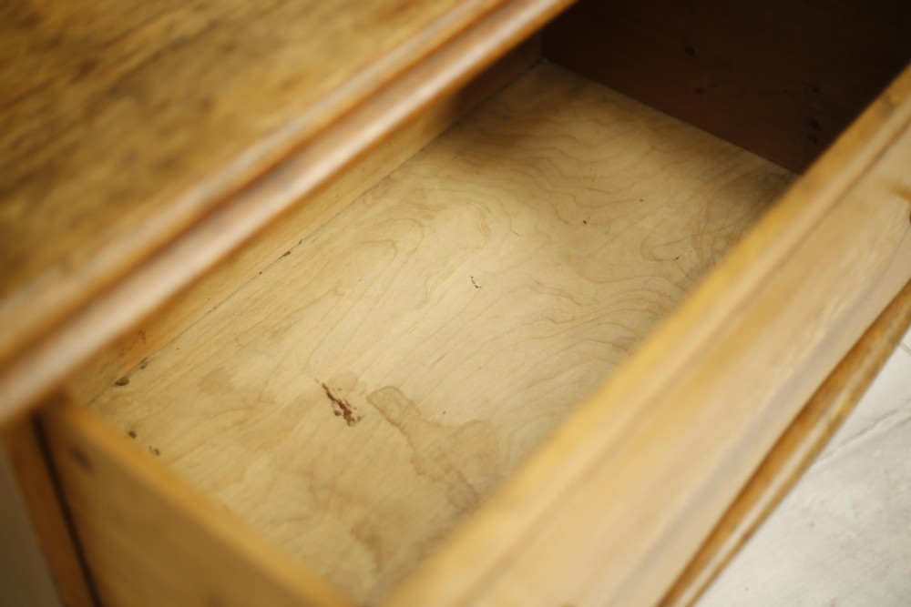 c.1920 set of Large oak Haberdashery drawers View XII