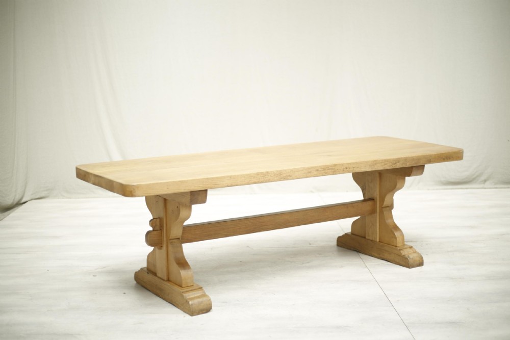 19th century Oak refectory dining table View II