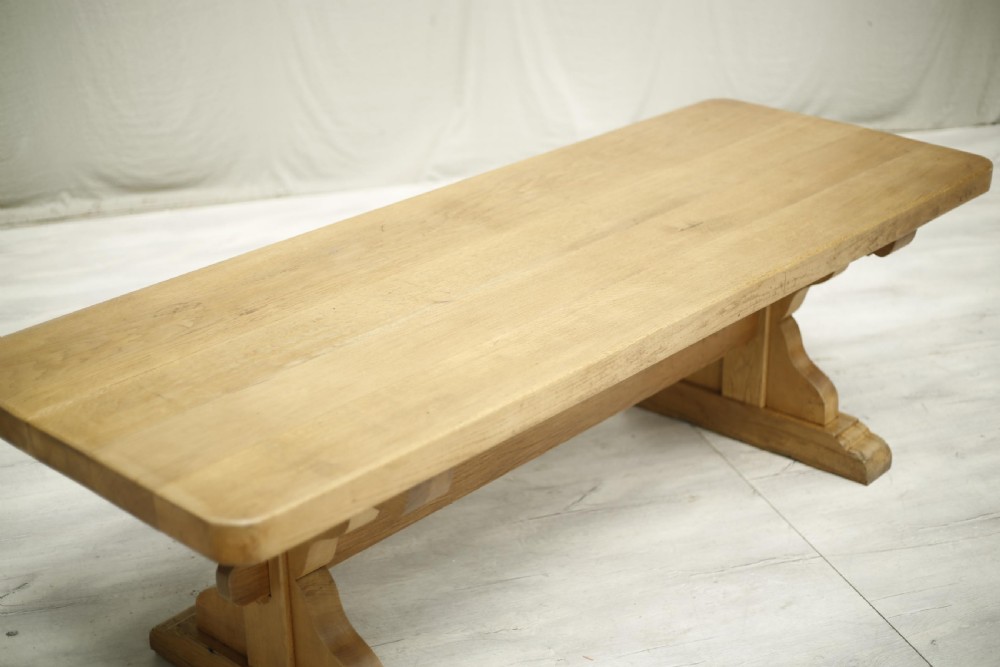 19th century Oak refectory dining table View IV