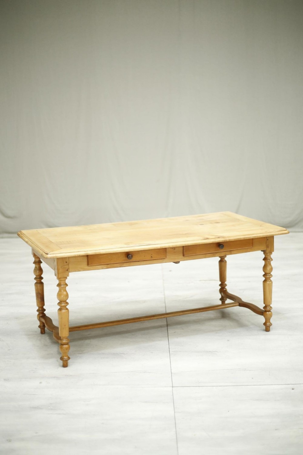 Early 20th century French cherrywood writing table