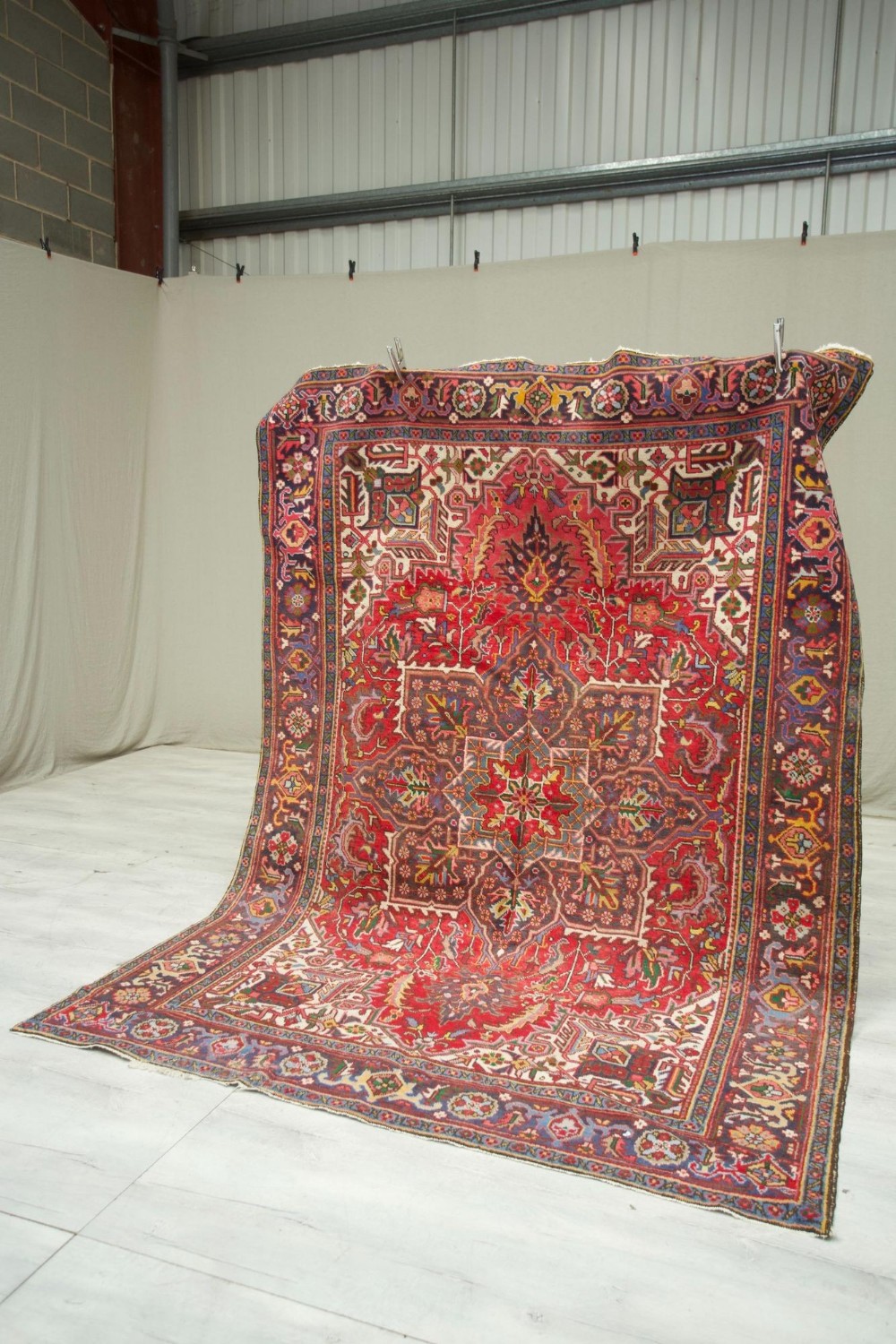 20th century original Heriz carpet