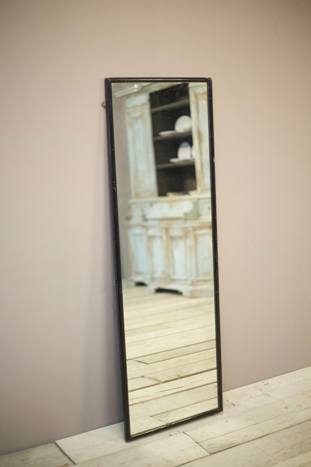 19th century Ebonised Tailors mirror