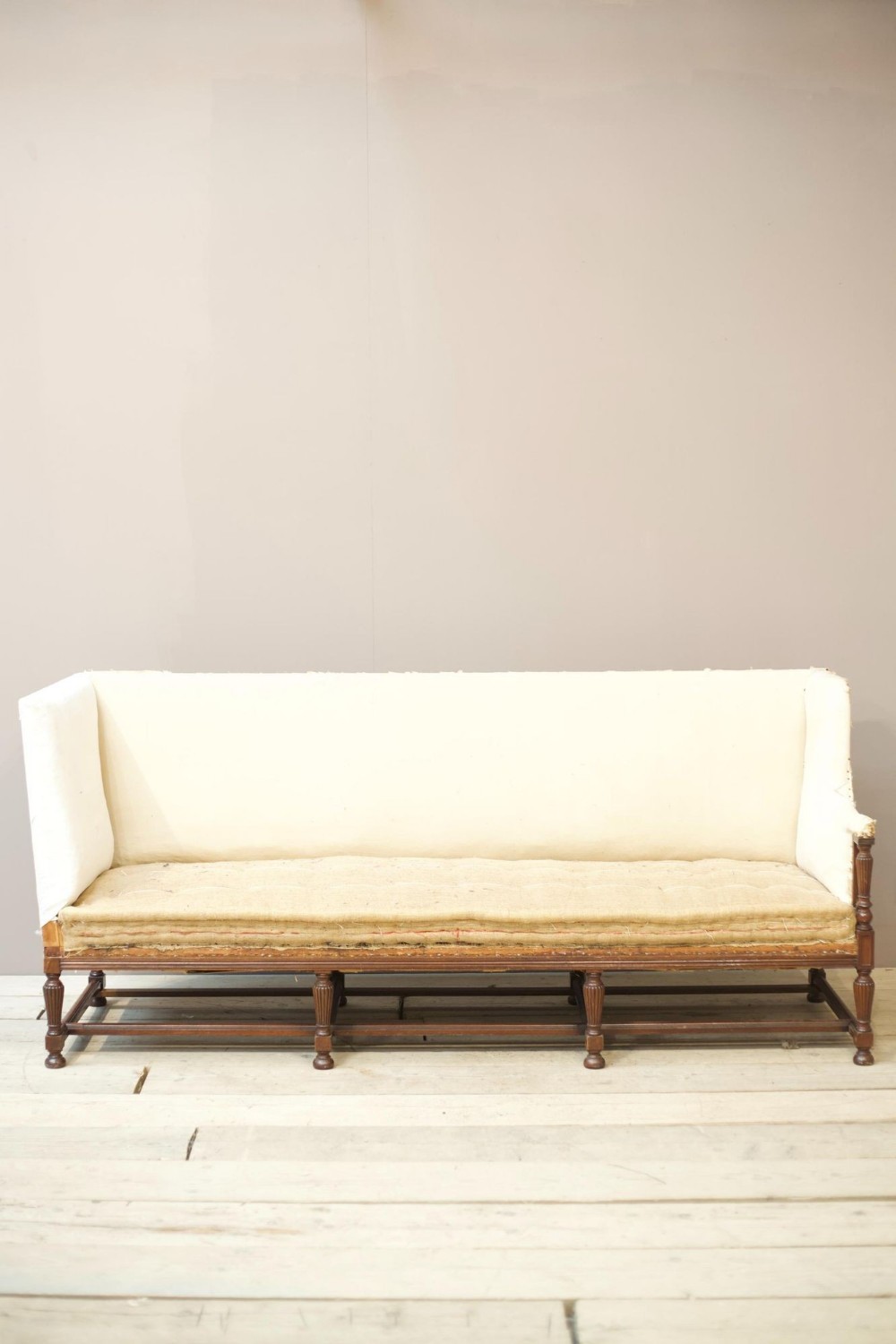 c.1920 Georgian style asymmetrical settee