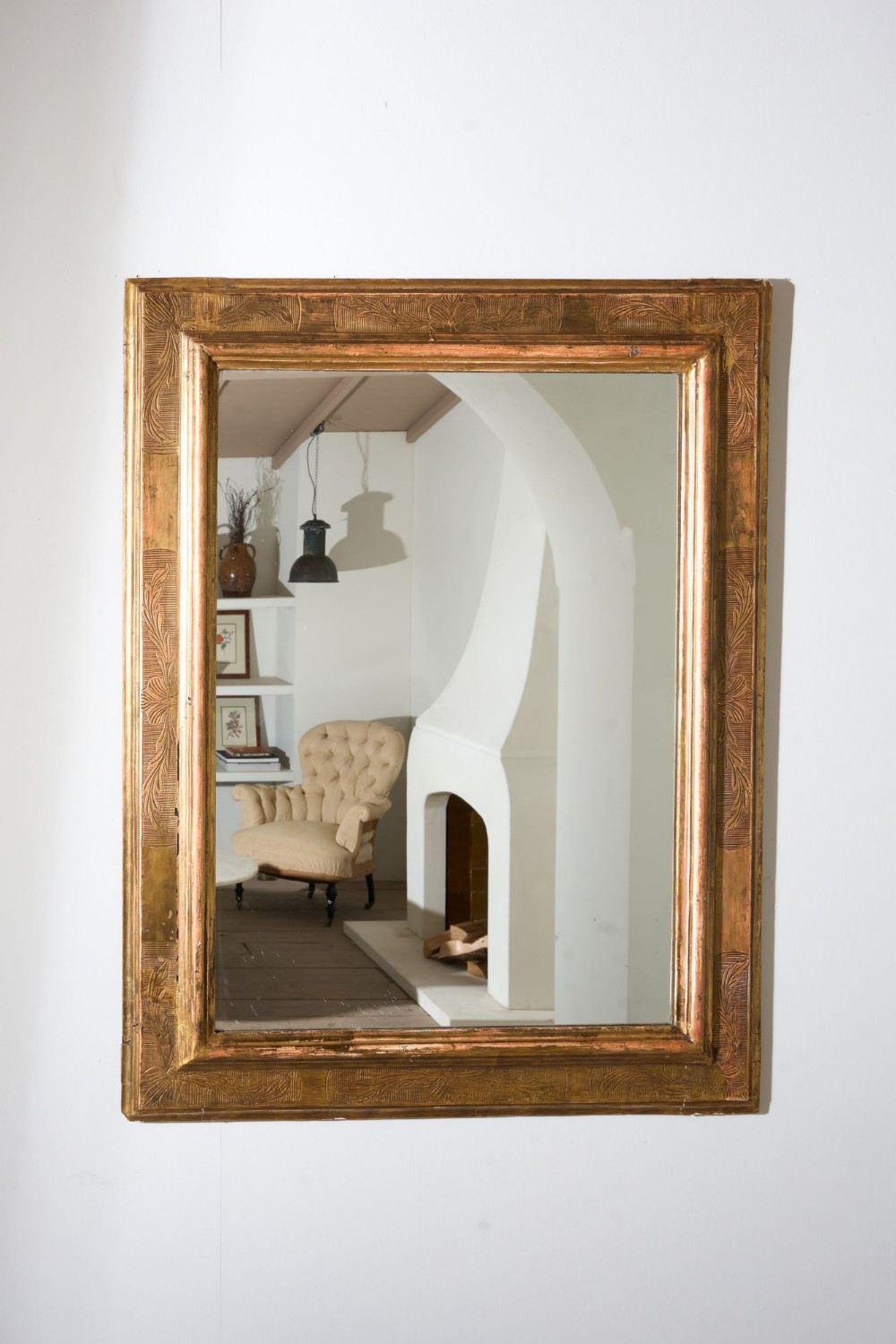 Early 19th century Large Spanish Gilt mirror