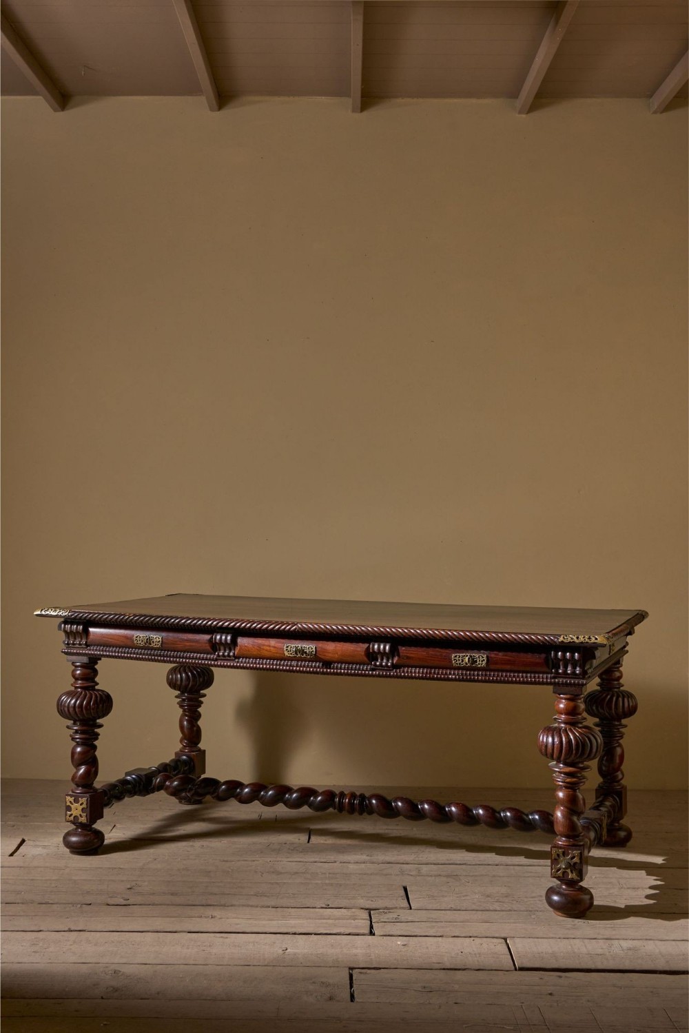 Antique 19th century Portuguese Rosewood desk