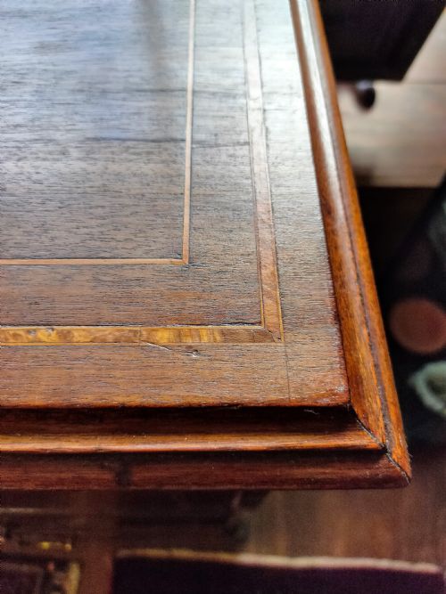 CHEST OF DRAWERS ON BRACKET FEET LATE 18THEARLY 19TH CENTURY - ADDITIONAL PHOTO 2