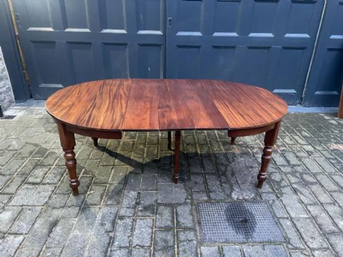 EARLY 20TH CENTURY MAHOGANY DINING TABLE WITH EXTENDING LEAVES - ADDITIONAL PHOTO 12