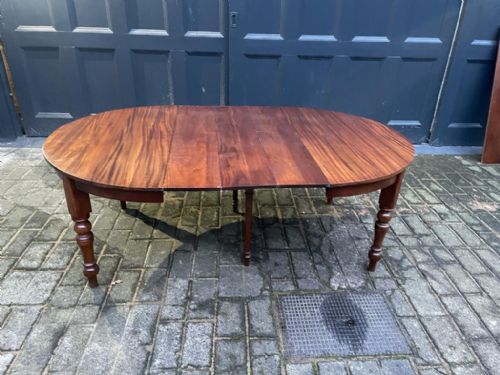 EARLY 20TH CENTURY MAHOGANY DINING TABLE WITH EXTENDING LEAVES - ADDITIONAL PHOTO 13
