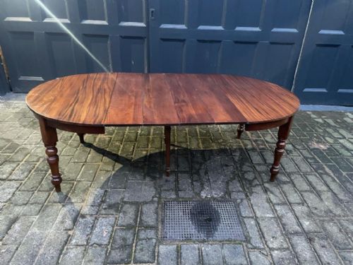 EARLY 20TH CENTURY MAHOGANY DINING TABLE WITH EXTENDING LEAVES - ADDITIONAL PHOTO 14