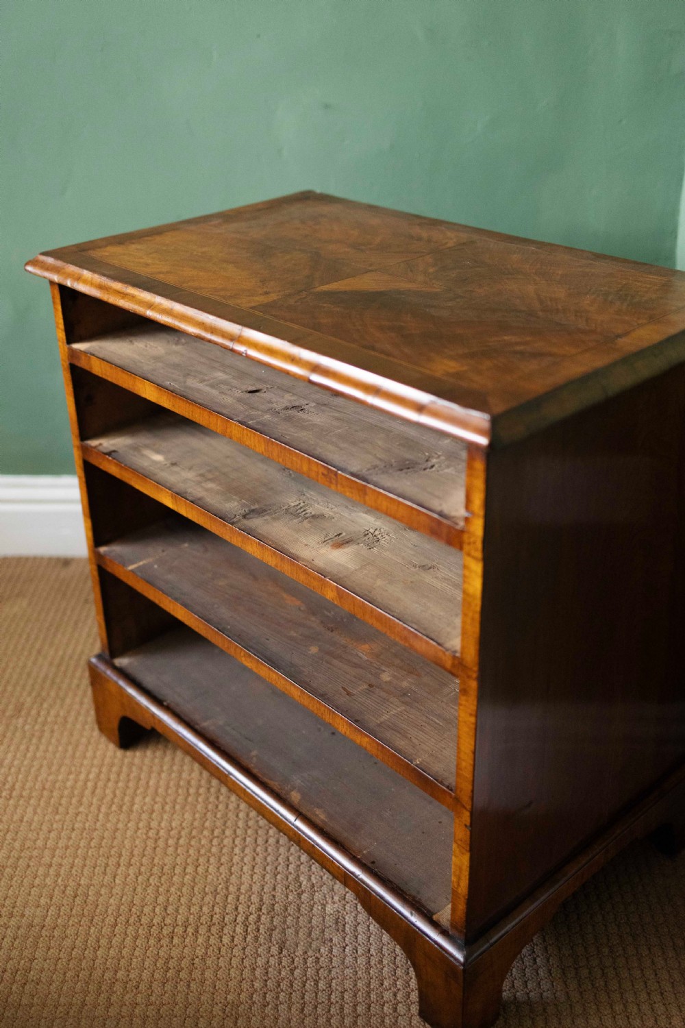 William and Mary Walnut Chest of Drawers with Drop Handles View XXII