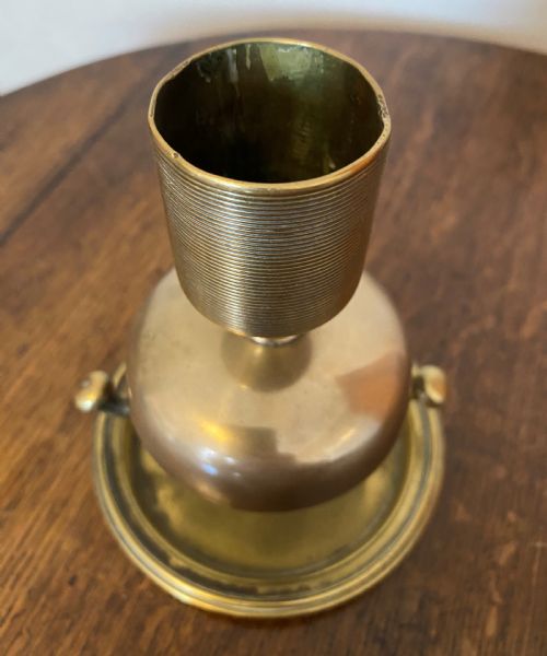 UNUSUAL VICTORIAN BRASS TAVERN BELL - ADDITIONAL PHOTO 1