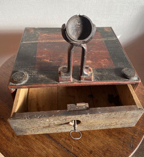 FOLK ART GAMBLING TILL - ADDITIONAL PHOTO 5