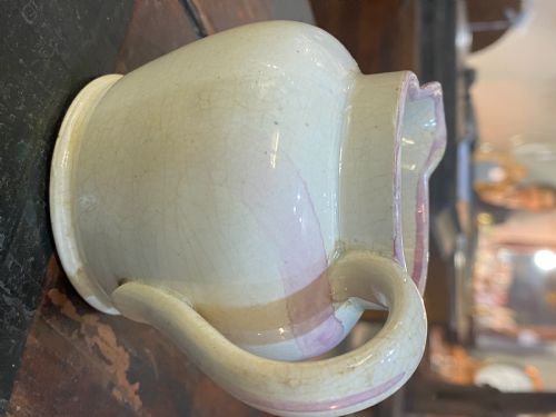 19TH CENTURY NORTH EAST CERAMIC CREAM JUG - ADDITIONAL PHOTO 2
