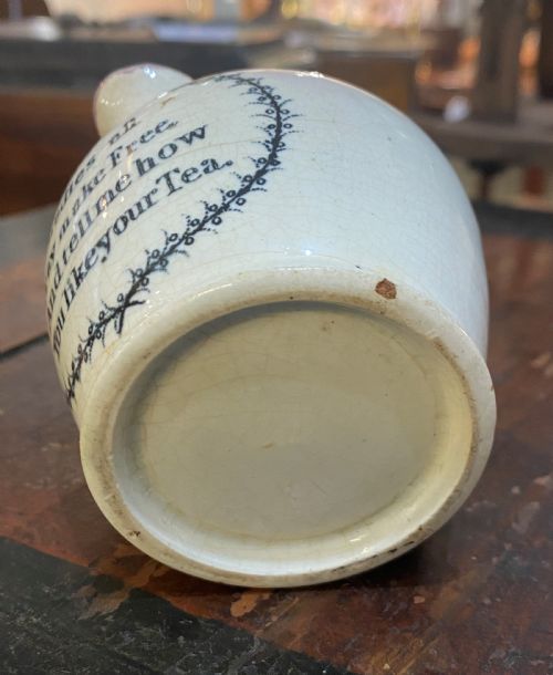 19TH CENTURY NORTH EAST CERAMIC CREAM JUG - ADDITIONAL PHOTO 5