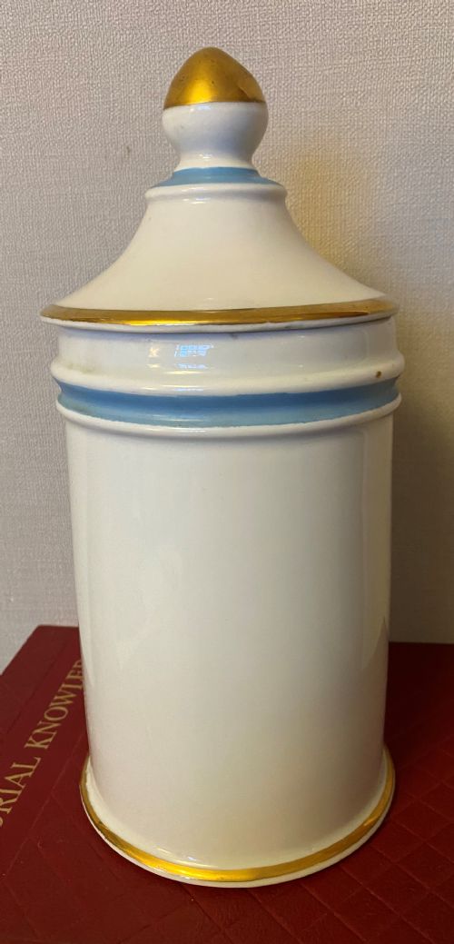 ANTIQUE FRENCH APOTHECARY JAR - ADDITIONAL PHOTO 1