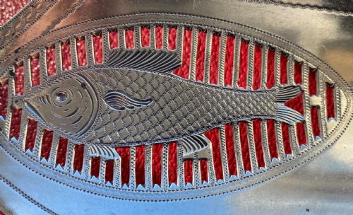 FINE GEORGIAN SILVER FISH SLICE - ADDITIONAL PHOTO 4