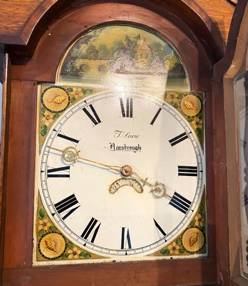 PROVINCIAL VICTORIAN 30HR LONGCASE CLOCK THOMAS SNOW KNARESBOROUGH - ADDITIONAL PHOTO 2
