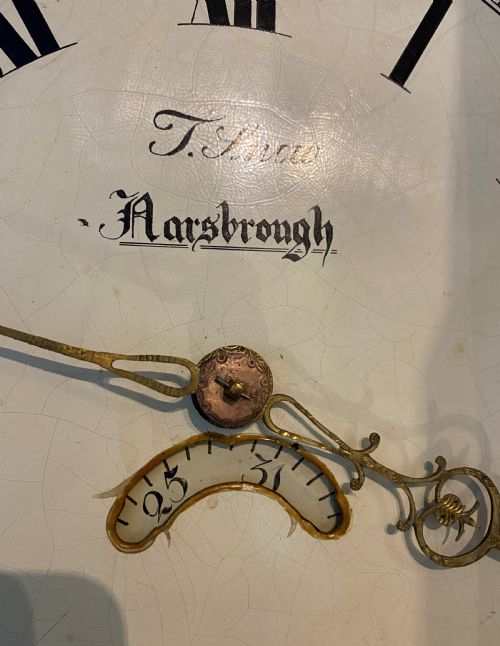 PROVINCIAL VICTORIAN 30HR LONGCASE CLOCK THOMAS SNOW KNARESBOROUGH - ADDITIONAL PHOTO 5