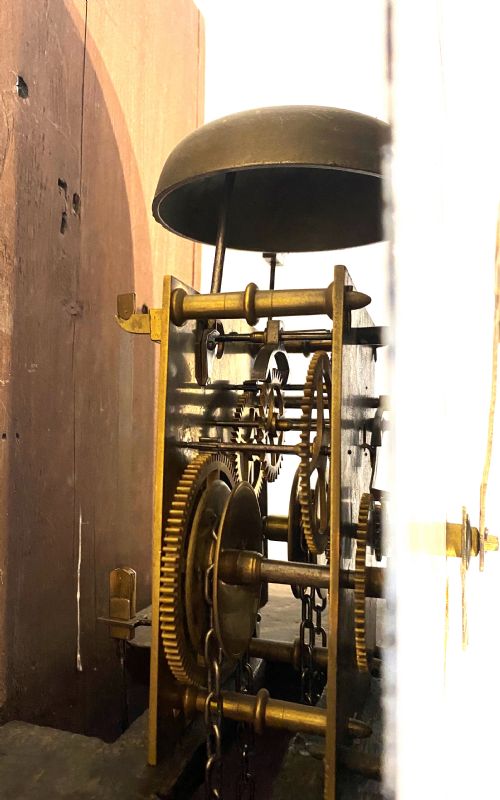 PROVINCIAL VICTORIAN 30HR LONGCASE CLOCK THOMAS SNOW KNARESBOROUGH - ADDITIONAL PHOTO 12