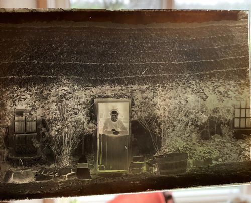 COLLECTION OF ANTIQUE GLASS PHOTOGRAPH NEGATIVE PLATES - ADDITIONAL PHOTO 4