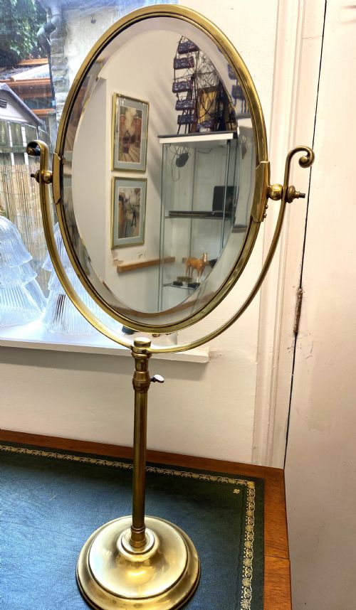 rare french department store mirror by vn siegel - CATEGORY: ANTIQUE MIRRORS - DATED 1930