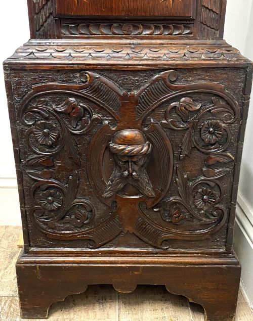 SINGLE HAND LONGCASE CLOCK BY JOHN OGDEN DARLINGTON - ADDITIONAL PHOTO 3