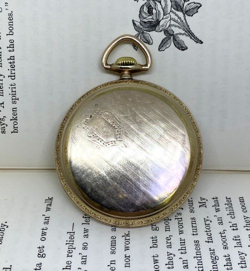 WALTHAM CRESCENT ST RAILROAD POCKET WATCH - ADDITIONAL PHOTO 4