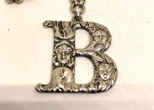 QUALITY SOLID SILVER DECANTER LABEL 1824 - ADDITIONAL PHOTO 1