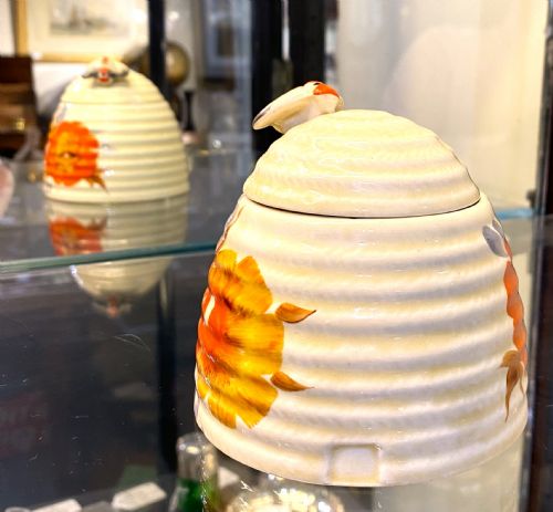 CLARICE CLIFF HONEY POT - ADDITIONAL PHOTO 1