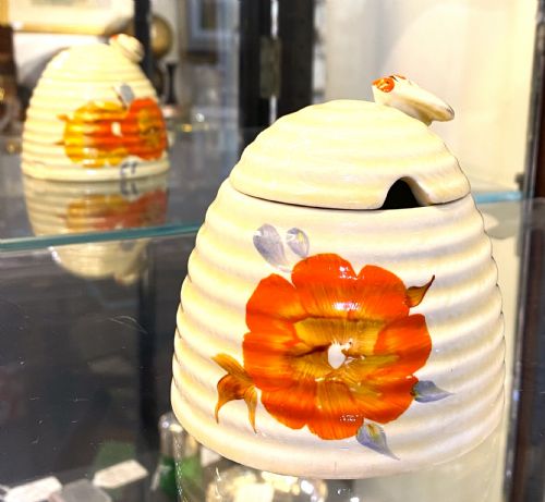 CLARICE CLIFF HONEY POT - ADDITIONAL PHOTO 2
