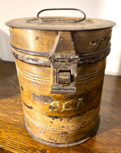 ANTIQUE TOLEWARE GRADUATING KITCHEN TINS - ADDITIONAL PHOTO 4