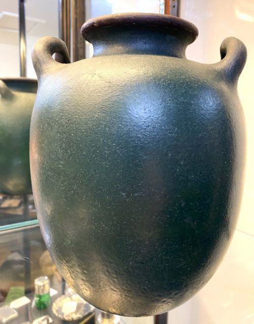 rare martin brothers jug style vase fully signed - CATEGORY: ANTIQUE JUGS - DATED 1890