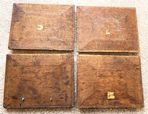 GROUP OF FOUR FLEMISH CARVED OAK PANELS C1600 - ADDITIONAL PHOTO 5