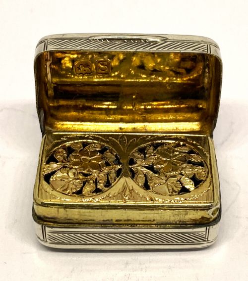 GEORGIAN SILVER VINAIGRETTE - ADDITIONAL PHOTO 1