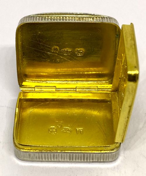 FINE GEORGIAN SILVER VINAIGRETTE - ADDITIONAL PHOTO 3
