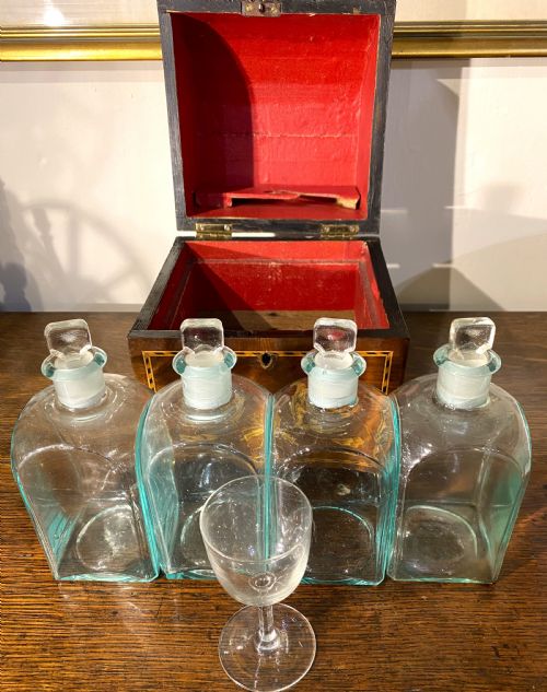 ANGLODUTCH DECANTER BOX WITH CONTENTS - ADDITIONAL PHOTO 5