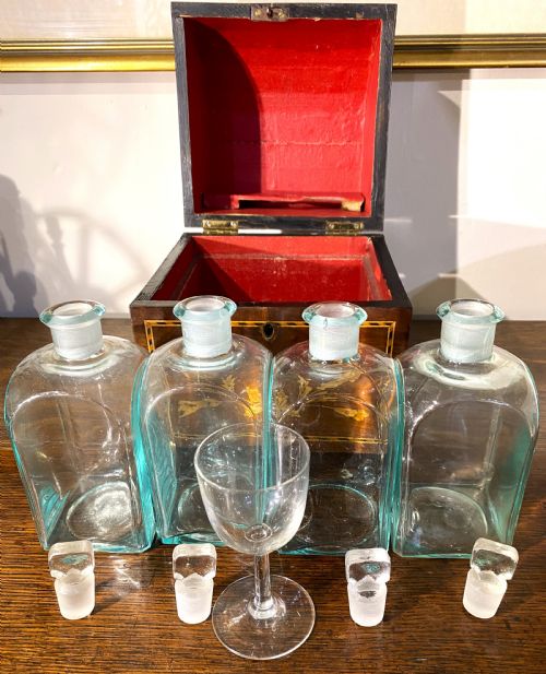 ANGLODUTCH DECANTER BOX WITH CONTENTS - ADDITIONAL PHOTO 6