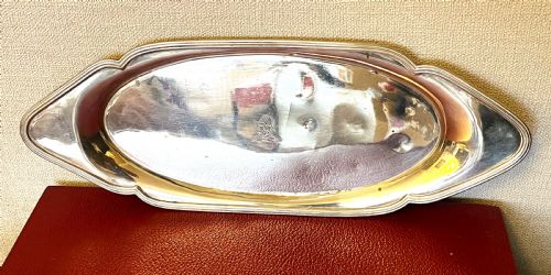 rare john emes georgian silver wick tray - CATEGORY: ANTIQUE SILVER - DATED 18TH CENTURY