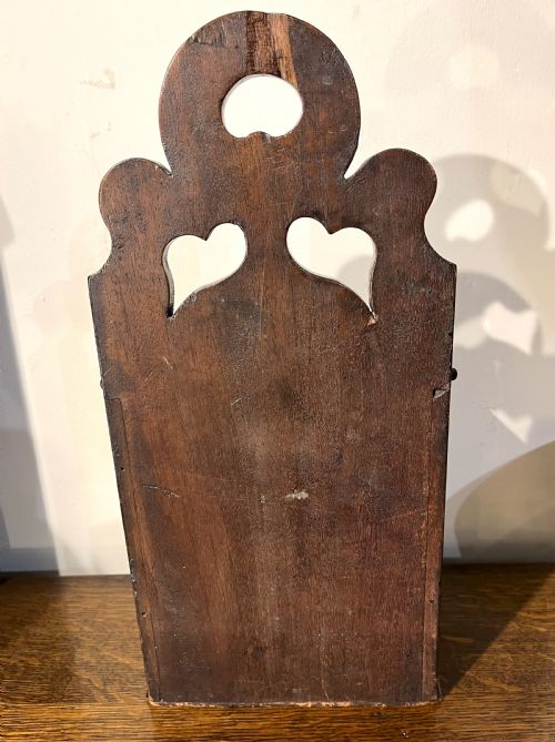 FINE GEORGIAN INLAID SALT BOX - ADDITIONAL PHOTO 3