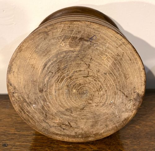 19TH DUTCH TREEN TOBACCO JAR - ADDITIONAL PHOTO 3