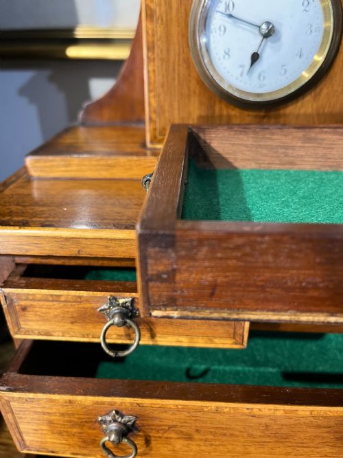 MINIATURE CHEST OF DRAWERS WITH CLOCK TOWER - ADDITIONAL PHOTO 3