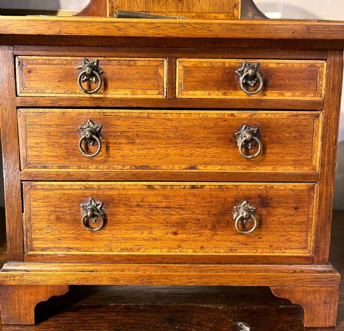 MINIATURE CHEST OF DRAWERS WITH CLOCK TOWER - ADDITIONAL PHOTO 7