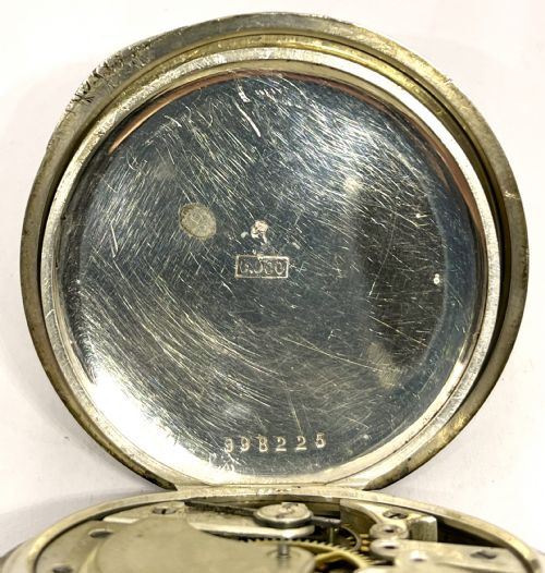 LONGINES SILVER FULL HUNTER POCKET WATCH - ADDITIONAL PHOTO 6