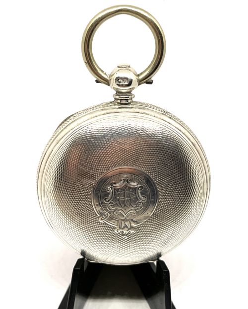 SILVER E BALLARD FULL HUNTER POCKET WATCH - ADDITIONAL PHOTO 7