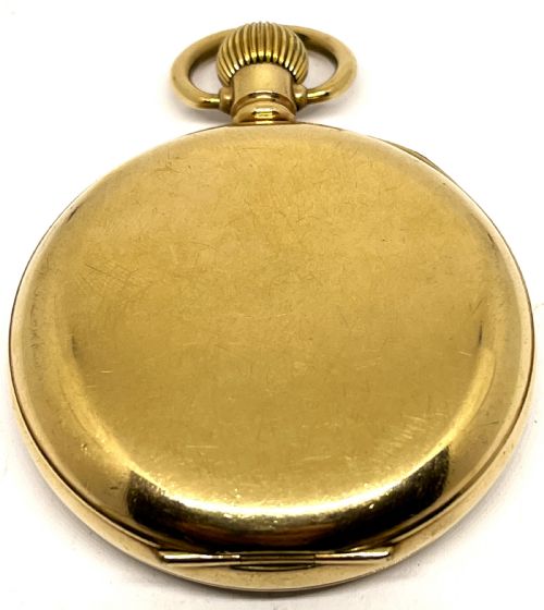 GOLD PLATED BELSON LEVER POCKET WATCH - ADDITIONAL PHOTO 5