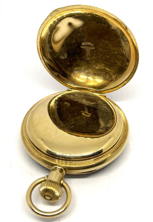 GOLD PLATED ELGIN POCKET WATCH - ADDITIONAL PHOTO 2