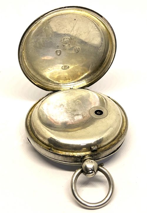 SILVER WILLIAM CAMPBELL OF LONDON POCKET WATCH - ADDITIONAL PHOTO 2