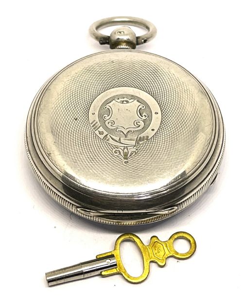 SILVER WILLIAM CAMPBELL OF LONDON POCKET WATCH - ADDITIONAL PHOTO 6